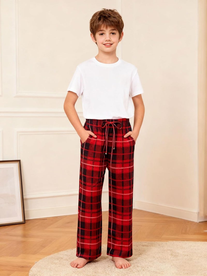 BFUSTYLE Kids Pajama Pants Funny Boys Girls Pyjamas Loose Holiday Bottoms 6-16 Years Pjs Trouser - Image 4